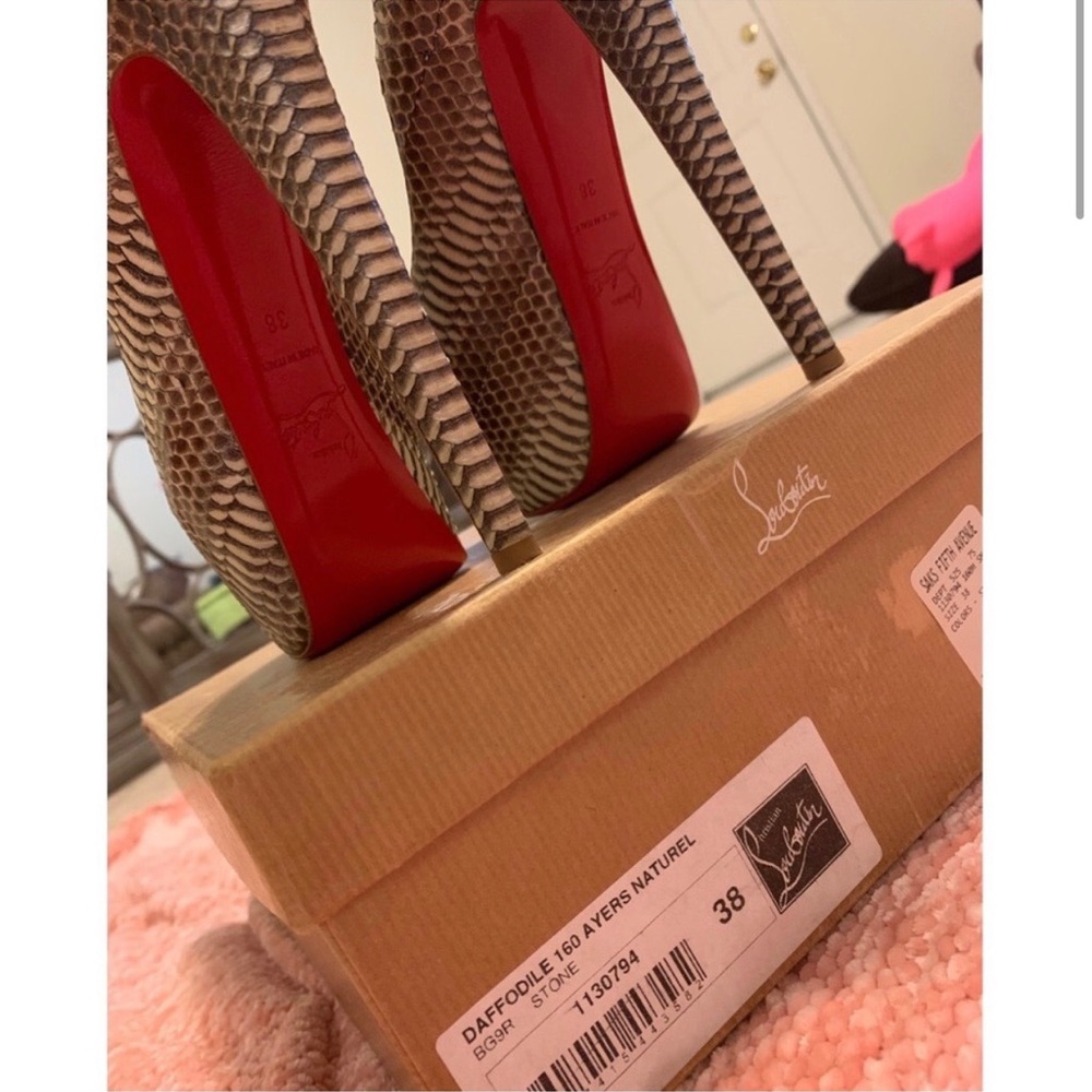 Louboutin platform heels